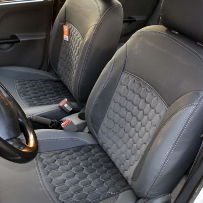 روکش صندلی چرم وسط مخمل 131/132