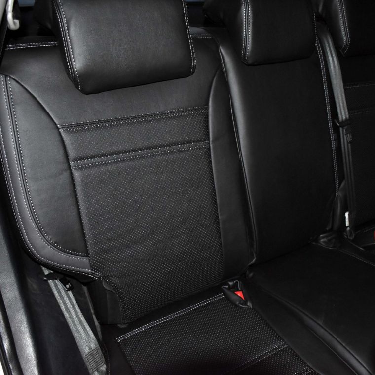 روکش صندلی چرم طوسی سفید X33 NEW