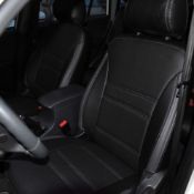 روکش صندلی چرم مشکی نوار طوسی X33 NEW