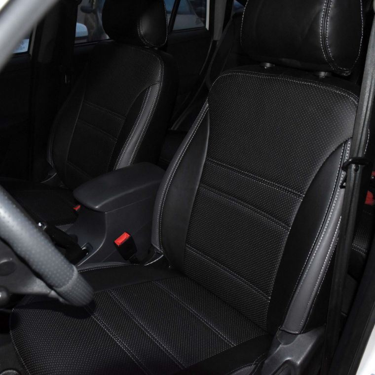 روکش صندلی چرم طوسی سفید X33 NEW