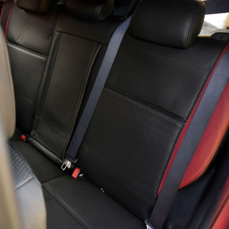 روکش صندلی چرم مشکی نوار قرمز ای اس ایکس ASX