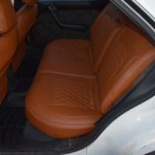 روکش صندلی چرم مارون گلدوزی زانتیا