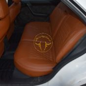 روکش صندلی چرم مارون گلدوزی زانتیا