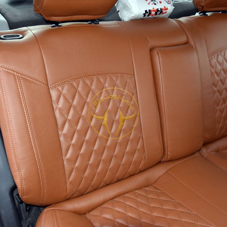 روکش صندلی چرم مشکی زانتیا