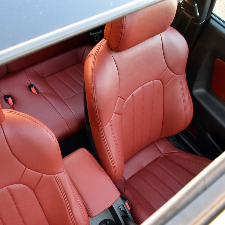 روکش چرم مشکی هیوندا کوپه FX