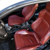 روکش چرم زرشکی هیوندا کوپه FX