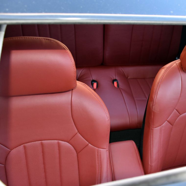 روکش چرم مشکی هیوندا کوپه FX