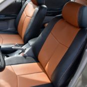 روکش چرم مشکی مارون مزدا 323