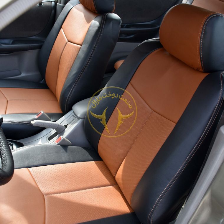 روکش چرم مشکی مزدا 323