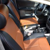 روکش چرم مشکی مارون مزدا 323