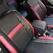 روکش چرم مشکی قرمز فوتون