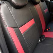 روکش چرم مشکی قرمز فوتون