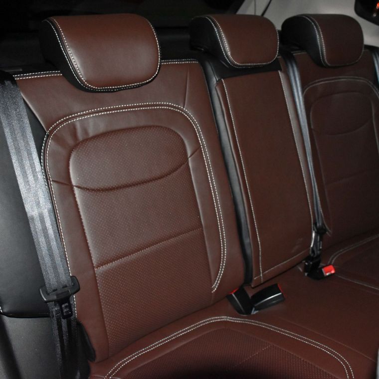 روکش چرم قهوه ای مشکی تیگو 7