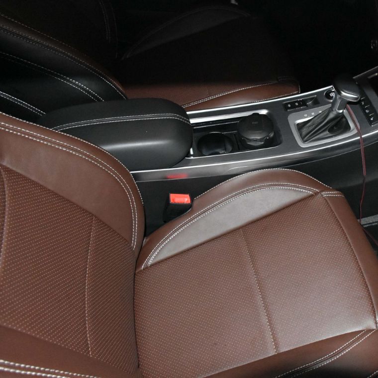 روکش چرم قهوه ای مشکی تیگو 7