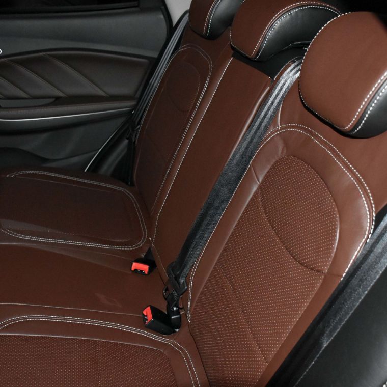 روکش چرم قهوه ای مشکی تیگو 7