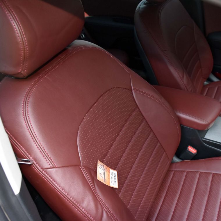 روکش چرم طوسی اپتیما 2017