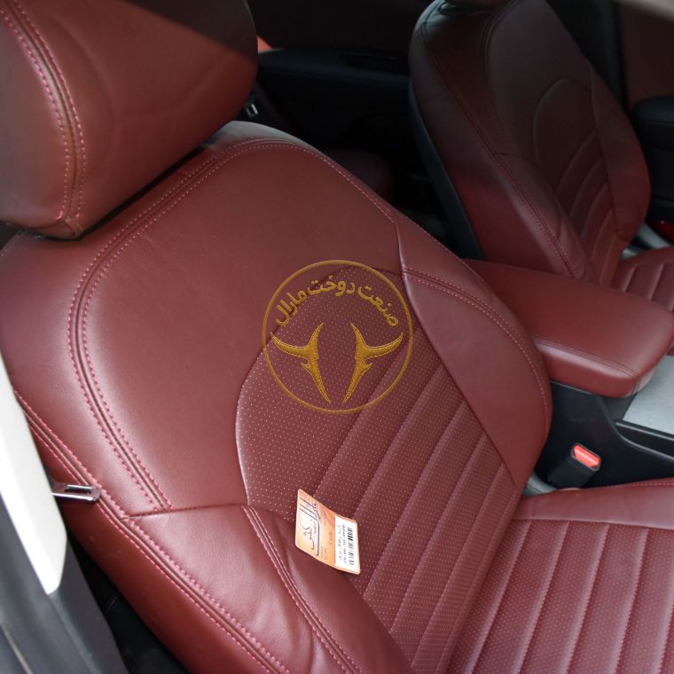 روکش چرم طوسی اپتیما 2017