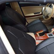 روکش چرم مشکی ام جی MG 6