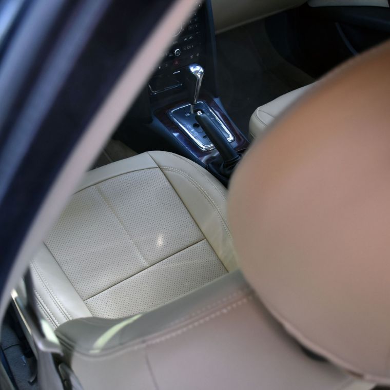 روکش صندلی چرم کرم پژو 407