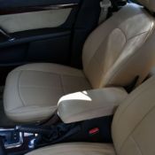 روکش صندلی چرم کرم پژو 407