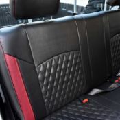 روکش چرم مشکی نوار قرمز پیکاپ ریچ