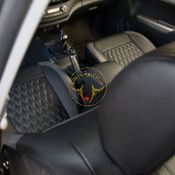 روکش چرم مشکی طوسی فوتون