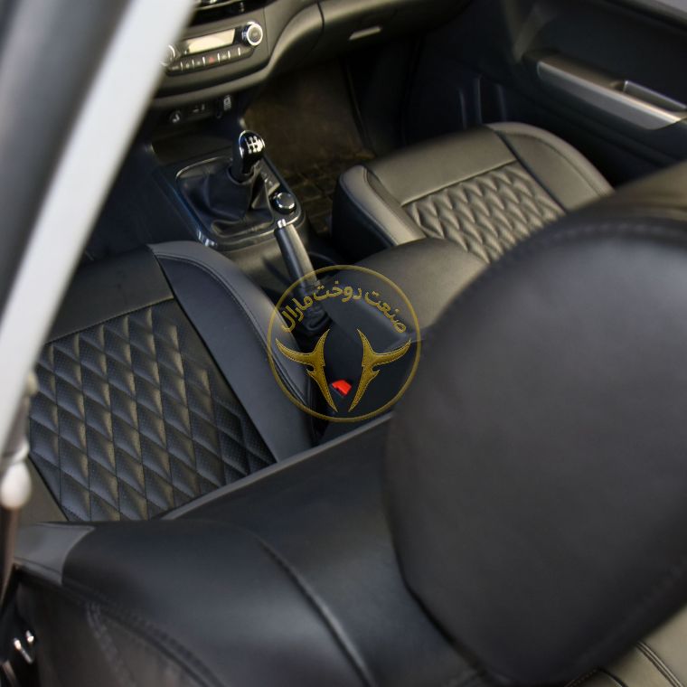 روکش چرم مارون گلدوزی فوتون