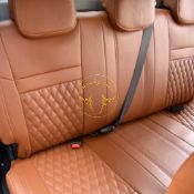 روکش چرم مارون گلدوزی فوتون