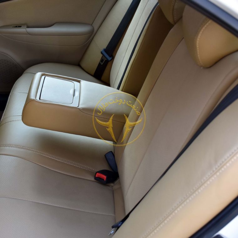 روکش چرم کرم سوناتا 2011-2007