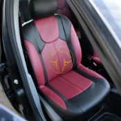 روکش چرم مشکی قرمز ال 90