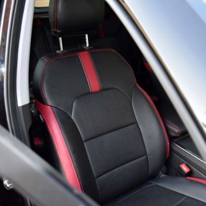 روکش چرم مشکی قرمز ایکس X55