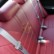 روکش صندلی چرم قرمز لکسوسی ساینا