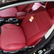 روکش صندلی چرم قرمز لکسوسی جک اس S3