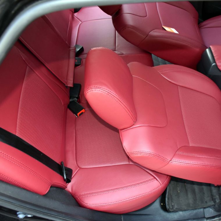 روکش صندلی چرم قرمز لکسوسی جک اس S3