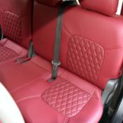 روکش صندلی چرم قرمز لکسوسی لندکروز