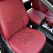 روکش صندلی چرم قرمز لکسوسی لندکروز