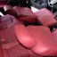 روکش صندلی چرم قرمز لکسوسی لندکروز
