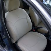 روکش صندلی چرم کرم استخوانی