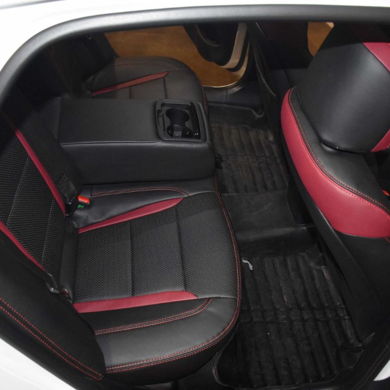 روکش چرم مشکی نوار قرمز آزرا 2018