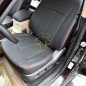 روکش صندلی چرم مشکی سانتافه 2012 - 2007