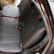 روکش صندلی چرم مشکی سانتافه 2012 - 2007