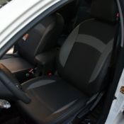 روکش چرم مشکی نوار طوسی شاهین