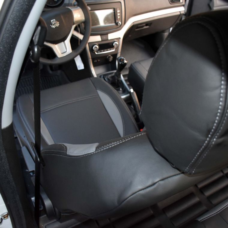 روکش صندلی چرم وسط کتان شاهین