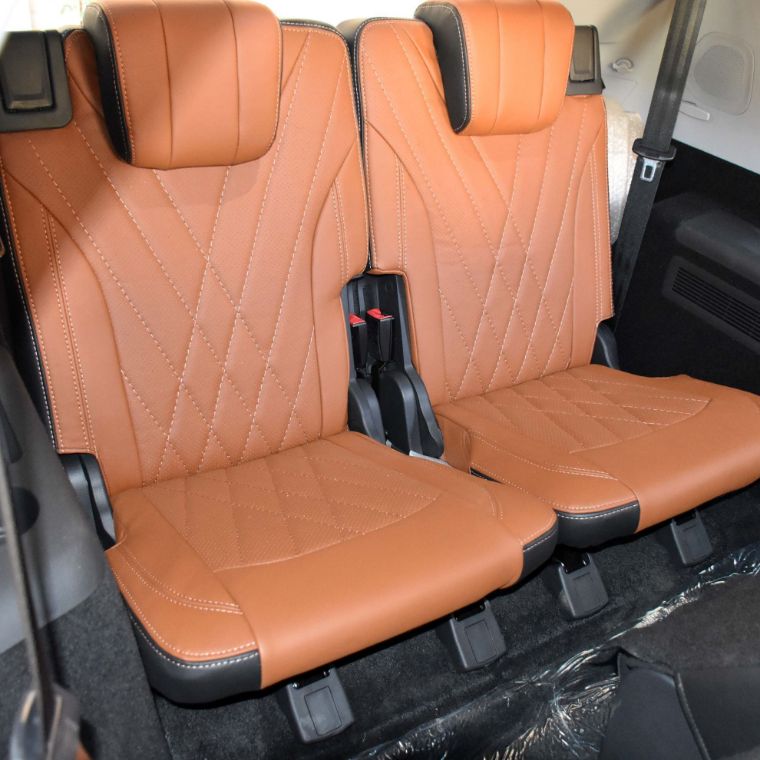 روکش صندلی چرم مارون فابریکی تیگو 8 پرو.