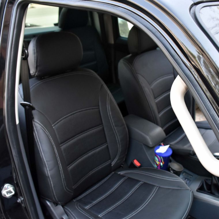 روکش چرم مارال طوسی کاپرا 2