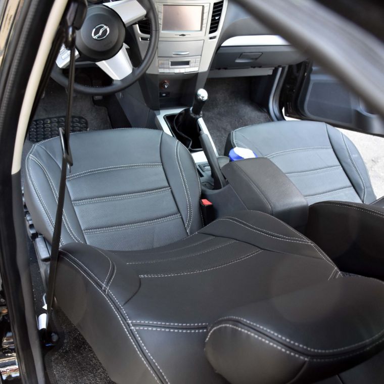 روکش چرم مارال طوسی کاپرا 2