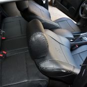 روکش چرم مشکی مزدا 3 قدیم مارال