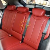 روکش چرم زرشکی لاماری چرم مارال