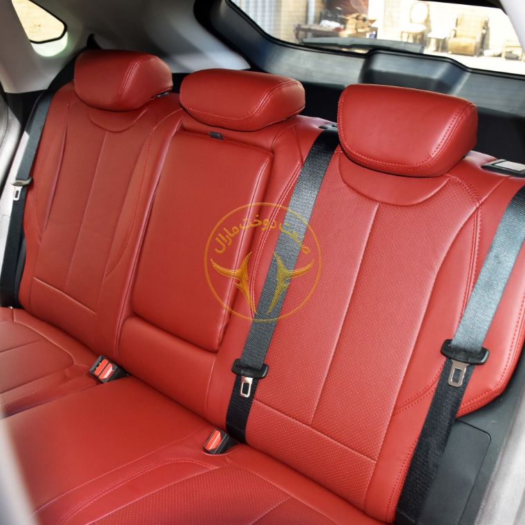 روکش چرم زرشکی لاماری چرم مارال