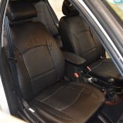 روکش صندلی دنا چرم مارال مشکی